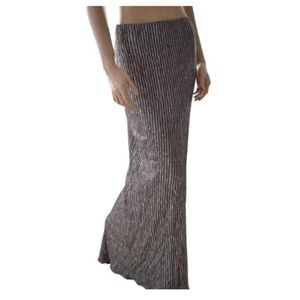 NWT BCBGeneration Metallic Striped Maxi Sz XXS